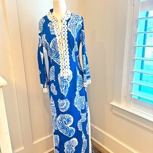 Lilly Pulitzer SHEALYN Stretch Maxi Caftan tunic
